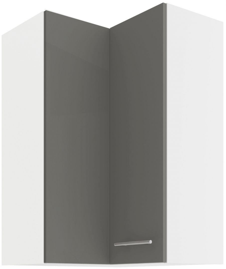 Horní rohová skříňka LARA GREY 60x60 GN-90 2F