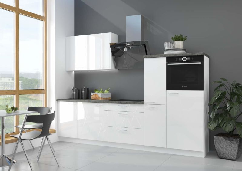 Dřezová skříňka LARA WHITE 60 ZL 1S BB
