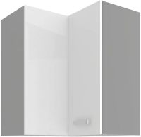 Horní skříňka rohová BIANCA 60x60 GN-72 2F