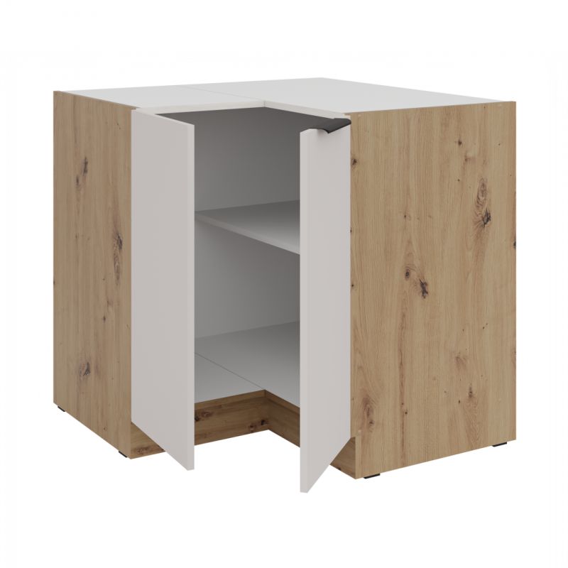 Spodní rohová skříňka SOLEA 90x90 DN 2F BB