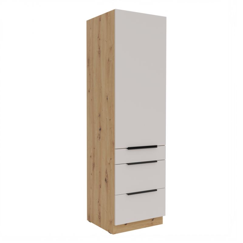 Vysoká potravinová skříň SOLEA 60 DKS-210 3S 1F
