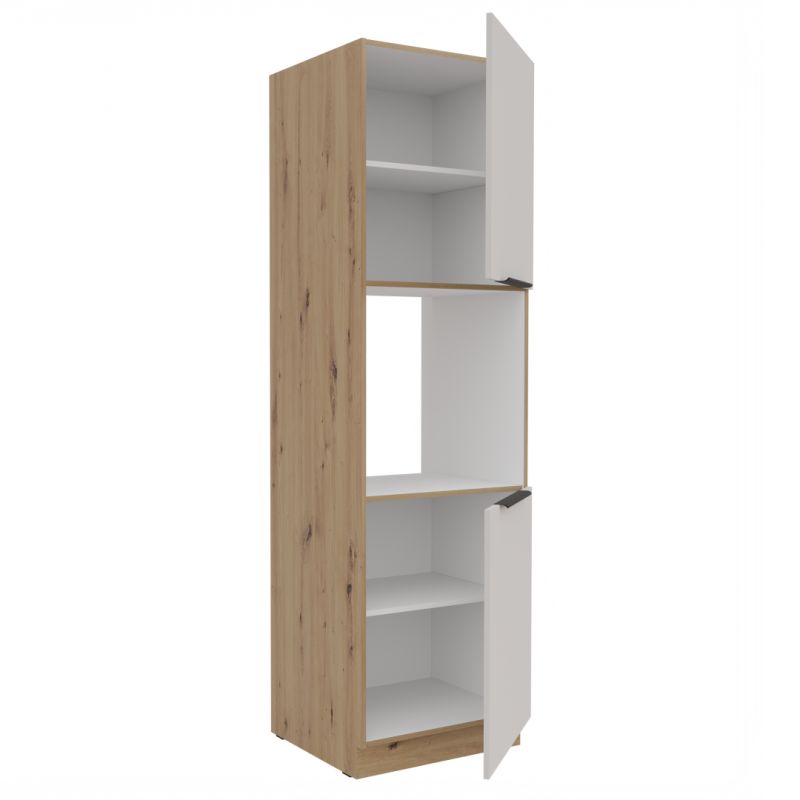 Vysoká skříň na vestavnou troubu SOLEA 60 DP-210 2F