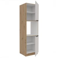 Vysoká skříň na vestavnou troubu SOLEA 60 DP-210 2F