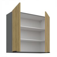 Horní skříňka CREMONA ANTRACIT 80 G-72 2F
