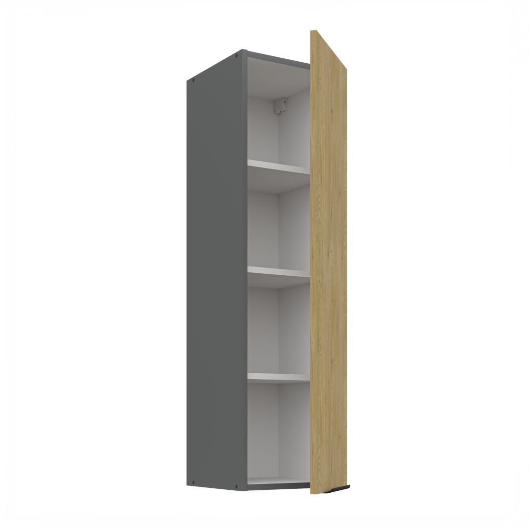 Horní skříňka CREMONA ANTRACIT 30 G-108 1F