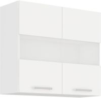 Horní prosklená skříňka EKO VHITE 80 GS-72 2F