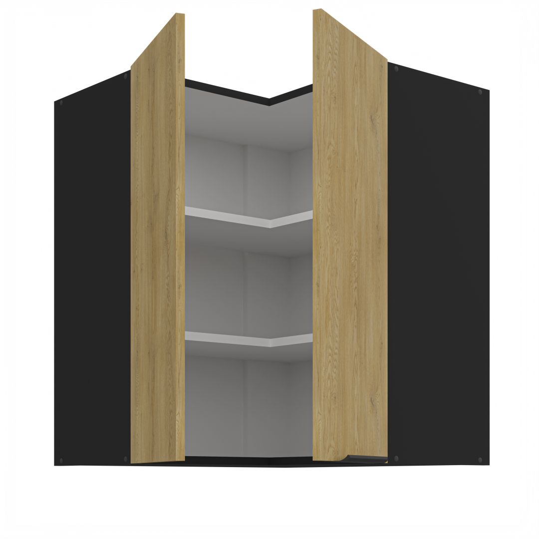 Horní rohová skříňka CREMONA 60x60 GN-72 2F