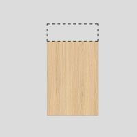 Dvířka na myčku s panelem REA ALFA 45