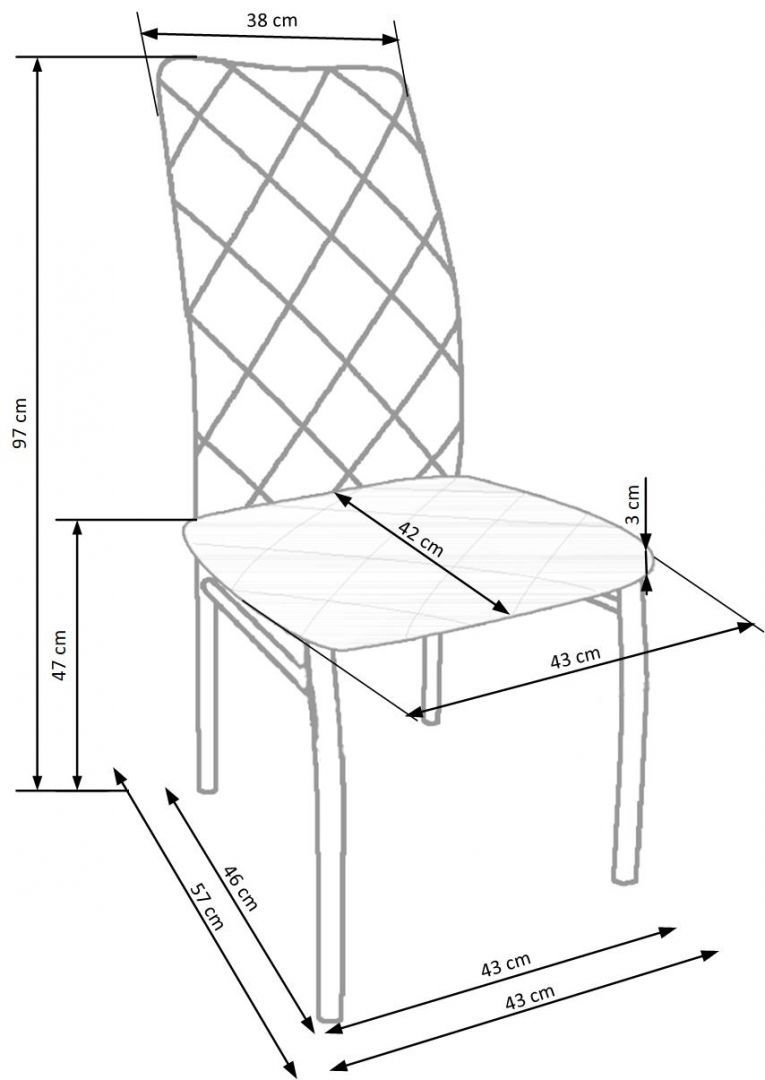 Jídelní židle K309