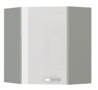 Horní skříňka rohová BIANCA 60x60 GN-72 1F