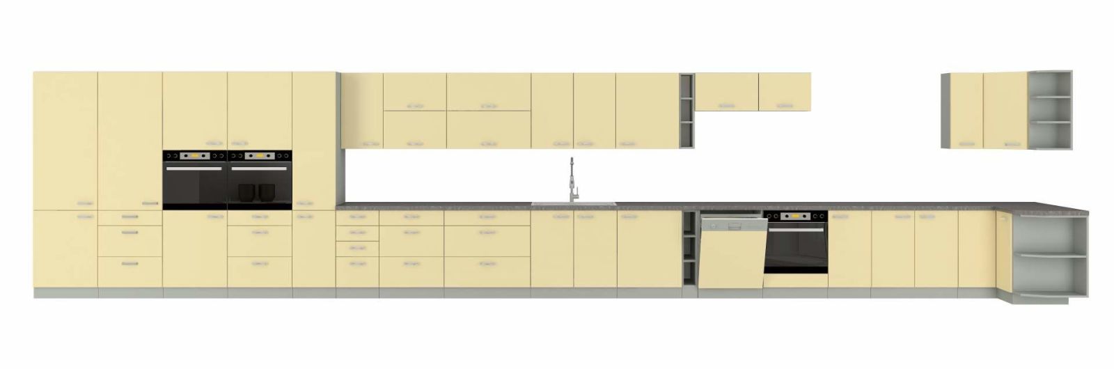 Spodní zásuvková skříňka CARMEN 60 D 3S BB