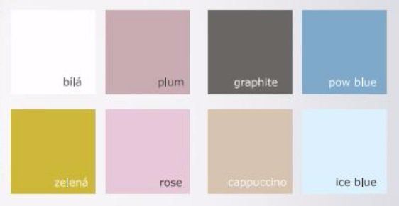 Horní skříňka výklopná se sklem  REA ALFA 80/36