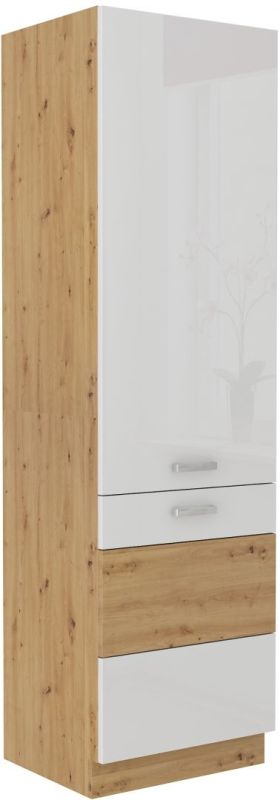 Vysoká skříň na lednici ARTTISAN BÍLÁ 60 LO-210 2F