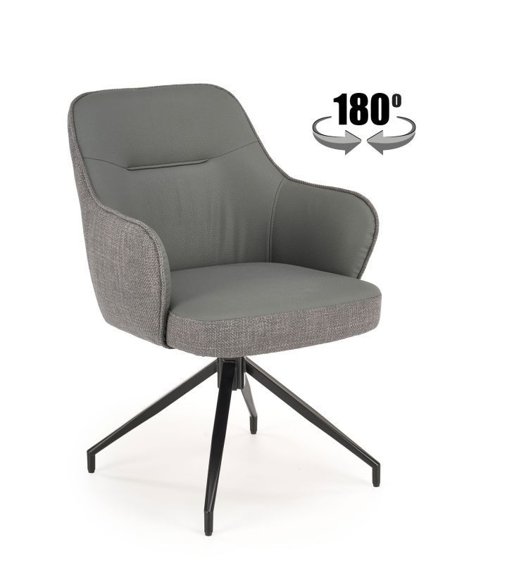 Jídelní židle K527 šedá