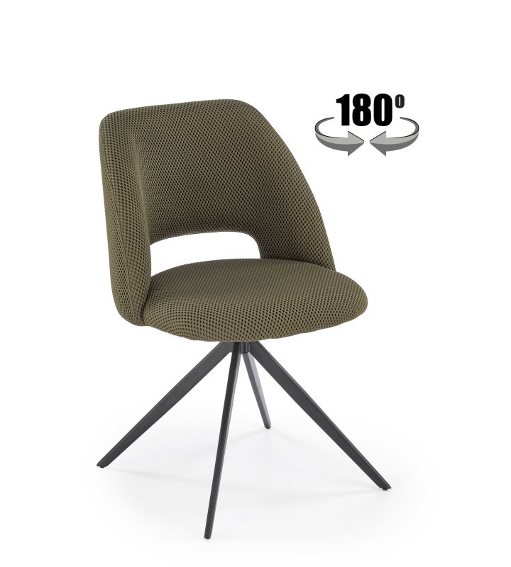 Jídelní židle K546 olivová - Staženo