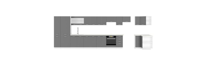 Spodní skříňka SONA 80 D 2F BB