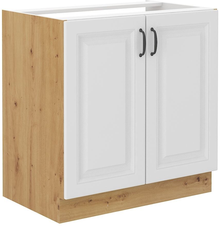 Spodní dřezová skříňka STILLO BÍLÁ / ARTISAN 80 ZL 2F BB