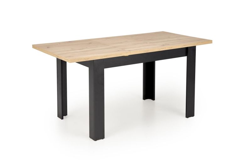 Jídelní stůl BAGIO dub artisan/černý