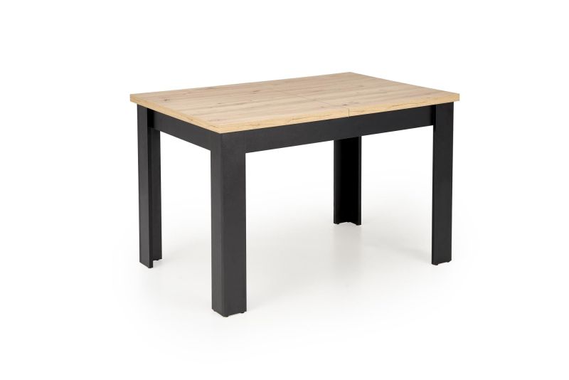 Jídelní stůl BAGIO dub artisan/černý