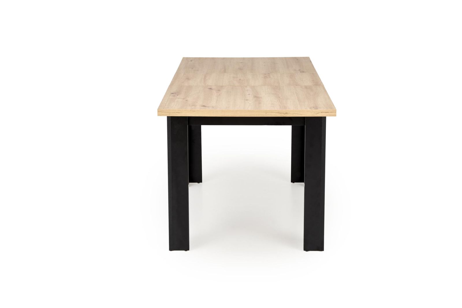 Jídelní stůl BAGIO dub artisan/černý
