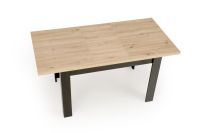 Jídelní stůl BAGIO dub artisan/černý